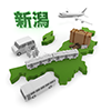 新潟 - 地図｜日本｜フリーイラスト素材