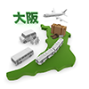 大阪 - 地図｜日本｜フリーイラスト素材