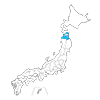 青森県 - 地図｜日本｜フリーイラスト素材