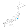 茨城県 - 地図｜日本｜フリーイラスト素材