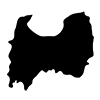 富山県 - 地図｜日本｜フリーイラスト素材