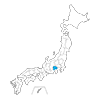 山梨県 - 地図｜日本｜フリーイラスト素材