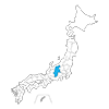 長野県 - 地図｜日本｜フリーイラスト素材