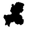 岐阜県 - 地図｜日本｜フリーイラスト素材