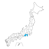 静岡県 - 地図｜日本｜フリーイラスト素材