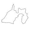 静岡県 - 地図｜日本｜フリーイラスト素材