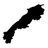 島根県 - 地図｜日本｜フリーイラスト素材