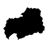 広島県 - 地図｜日本｜フリーイラスト素材