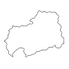 広島県 - 地図｜日本｜フリーイラスト素材
