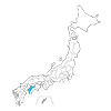 愛媛県 - 地図｜日本｜フリーイラスト素材