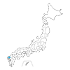 佐賀県 - 地図｜日本｜フリーイラスト素材