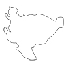 佐賀県 - 地図｜日本｜フリーイラスト素材