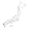 長崎県 - 地図｜日本｜フリーイラスト素材
