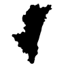 宮崎県 - 地図｜日本｜フリーイラスト素材