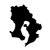 鹿児島県 - 地図｜日本｜フリーイラスト素材