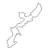 沖縄県 - 地図｜日本｜フリーイラスト素材
